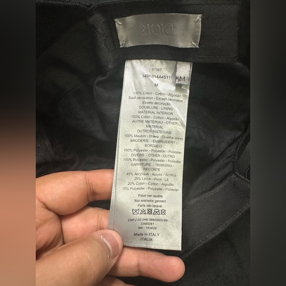 Dior x Peter Doig Baseball Cap Medium Hat Snap Dad GOAT - Picture 11 of 15